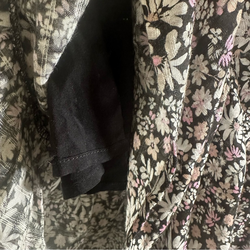 Saltwater Luxe Floral Maxi Skirt Size Small Boho Cottage Prarie - Picture 6 of 11